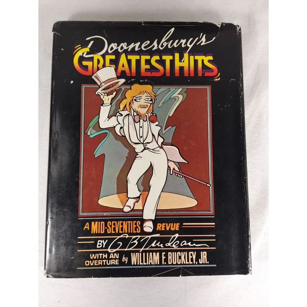 Book Club Edition Doonesbury's Greatest Hits Garry Trudeau 1978 Political Satire